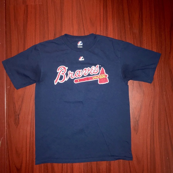 atlanta braves youth t shirt